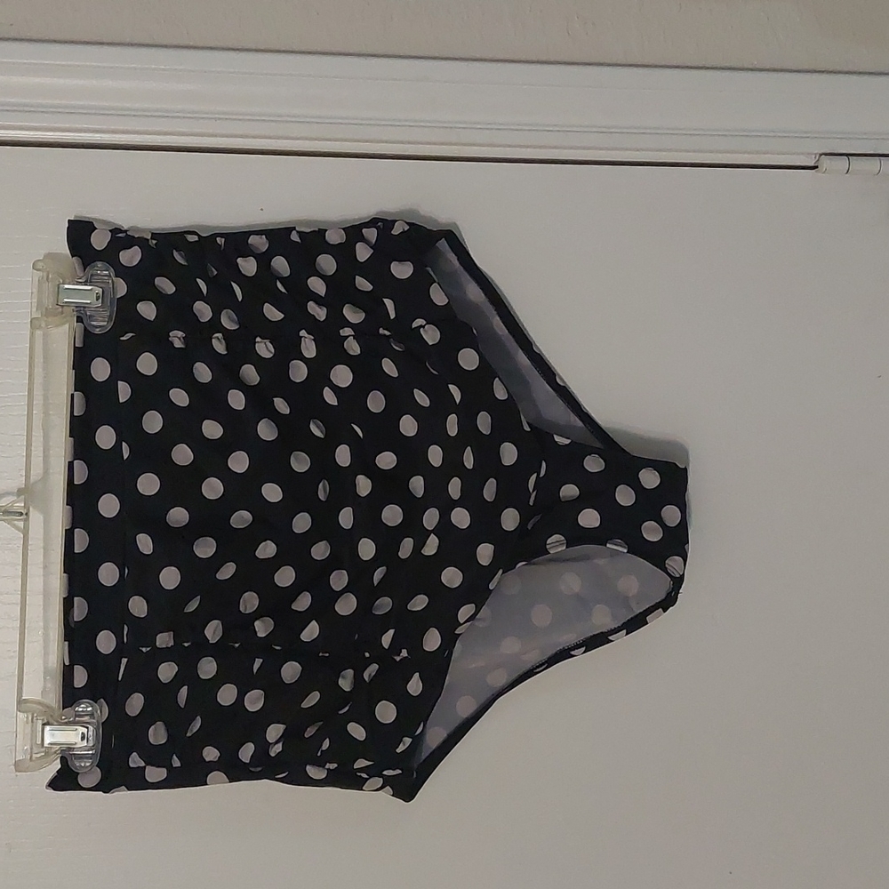 Polka Dot, high waisted bottoms